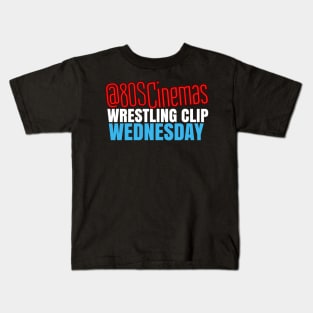 80sCinemas Wrestling Clip Wednesday Shirt 1 Kids T-Shirt